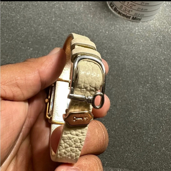 Keep Collective Ladies Watch Charm Pave Tank Timekey Watch Gold Tone Working - Picture 3 of 8